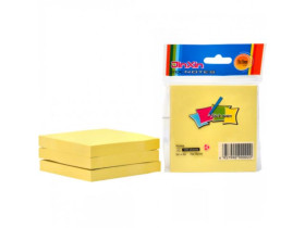 Папір для нотаток клейкий A3-Y1/А3 76*76мм 100арк (12шт)