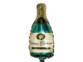 Кулька фольгована "Шампанське", 38×20 см, арт. 3333-0001