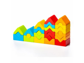 Дерев'яна іграшка Пірамідка LD-13 15016