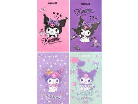Блокнот-планшет Kite А6, 50 арк., нелінований, Kuromi HK25-195