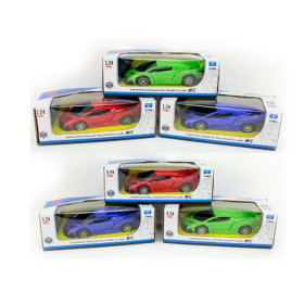 Машина 962-63 (96шт) р/у, 18см, 1:24, 3 вида, на бат-ке, в кор-ке