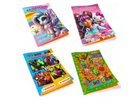 Картон+папір А4 кольоровий 14арк.L (20шт) 852235