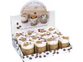 Ароматична свічка KF001-1 "ROSE" D7,5*8,5см (12шт)