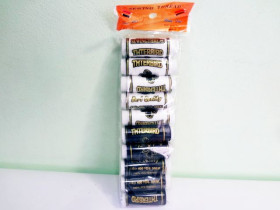 Нитки №40/2, чорно-білі, 50Y-2 (10 шт.)