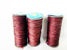 Нитка взуттєва, коричнева