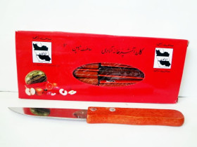 Ніж деревян.ручка сер.(12шт)