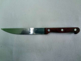 Ніж пластм.кор.ручка сер.