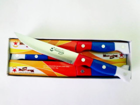 Ніж пластм.кол.ручка №5