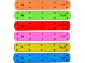 Лінійка 8820-0079-8020 неламайка (24шт/48шт) 20см