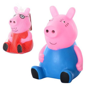 Фигурка 5022 (144шт) PP, пищалка, 17см, 2 вида, в сетке, 11-17-11см