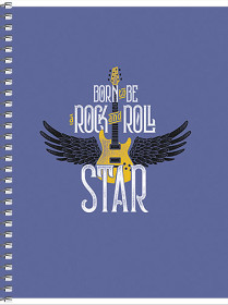 Блокнот В6 6051К кл.пруж.120арк Школярик (1/36)