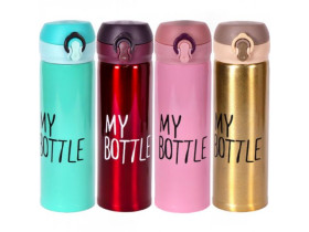 Термос-кружка My bottle 0.5л. 24*6,5см Х2-49