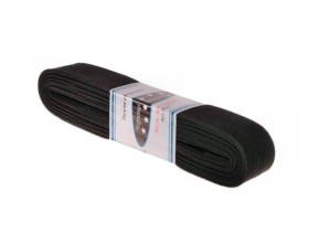 Гумка для одягу плетена, широка, 3 см × 3 м, чорна (4 шт.)