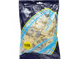 Кульки повітряні 10" з наповненням "Блискіткі чорні" 100шт 6-22034 (100шт)