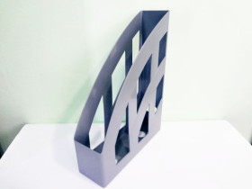 Лоток д/док.вертик.сiрий NORMA 7020