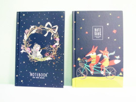 Блокнот "Ш" А6 725 б/л інт.об.мат.лам.зол.80арк.(4/80)