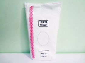 Пакет фасувальний "Л", 10×22 см (10 уп.)