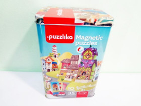 "Л" Магнітні пазли  "Будиночки" 13470