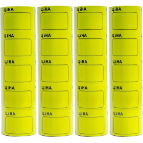 Цінник 3-307 ЖОВТИЙ С-170 з рамкою 100шт (5шт/50/500) 3,5см*5,0см