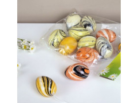 Яйця декоративні яскраві, мікс, 12 шт., 3508