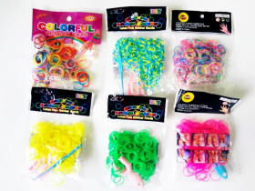 Резинка "И" 964,1215-16,1260-61,1222,1302 для плет.брасл.в кул.