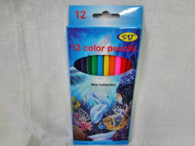 Олівці кол.BR 12кол."Рибки" СР-7-12 (12/240)