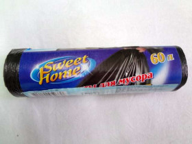 Пакети для сміття, 60 л, Sweet Home (20/50)