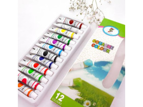 Фарба гуаш 9мл G12-9 (30шт) в тюбіках