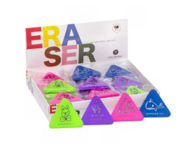 Гумка кольорова HR-04883 (36шт)