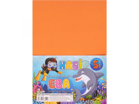 Фоаміран 1мм А4 1-008 Помаранчовий 5арк