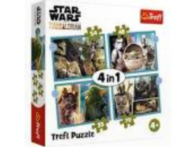 Пазли 34397 (4в1) Мандалорець / Зоряні війни / Trefl