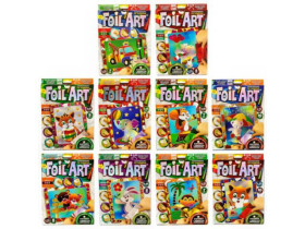 Аплікація кольор.фольгою *Foil Art* FAR-01-01...10 (20шт)