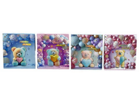 Фотоальбом 9697 "Ведмедик і кулі" 40 фото 10*15см