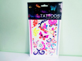 Наклейка "Тattoo" флуресц.