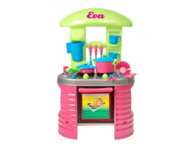 04-403 Кухня с посудой, кастрюля, сковорода (2шт)