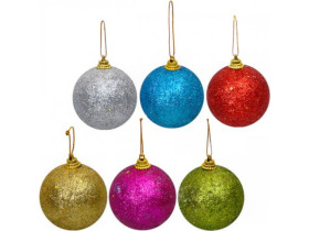 Шари ялинкові 12-93 d-6см (6шт/уп)