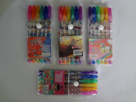 Н-р руч.гель 6кол."И" 2852,007,008,0312 з блиск.запах (24шт)