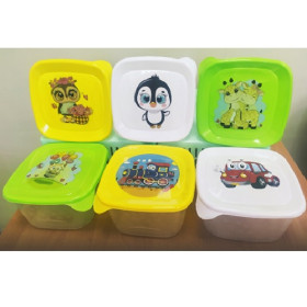 Контейнер харчовий "Сонечко", 800 мл, PB-055 (65 шт.)