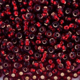 Бісер бордовий 97120 PRECIOSA Чехія (50гр)