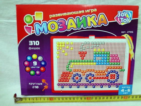 JT Мозаика 2705 (18шт) 310 фишек, в кор-ке