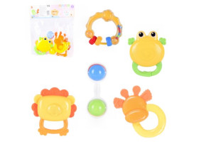 Брязкальце 054-29 (240шт/2) 5 одиниць в наборі, пакет 30*24см