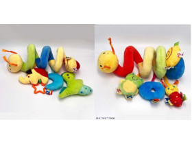 Брязкальце підвіска KYB22L-008M/008P (120шт/2) на ліжечко/візок, пакет 24*16*7см