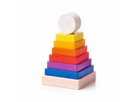 Дерев'яна іграшка Пірамідка LD-14 15269