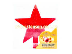 ВЕРХУШКА-ЗВЕЗДА 20cm В КОРОБКЕ 8001 (72уп)