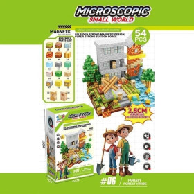 Магнітний конструктор RDF 1073 (48/2) 54 деталі, ребро кубика: 2,5 см