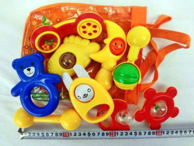 Погремушка 09176 (72шт) 8шт, в сумке