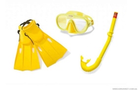 Н-р для плаваня 3в1 Intex 55655 маска,трубка,ласти