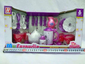 Посуда 096 В (24шт) плита, кухонные приборы