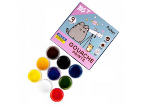 Фарби гуашеві Yes Pusheen 9 кол. 20 мл 230401