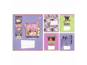 Зошит 12 арк., клітинка, Yes, Smiley World Cool (25/500), арт. 767658